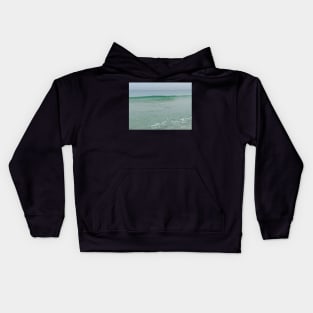 Gulf Water with Sting Ray with Wave Kids Hoodie